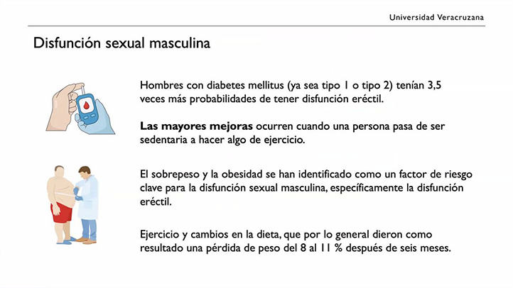 Diabetes, sedentarismo y obesidad, principales causas de disfunción eréctil 