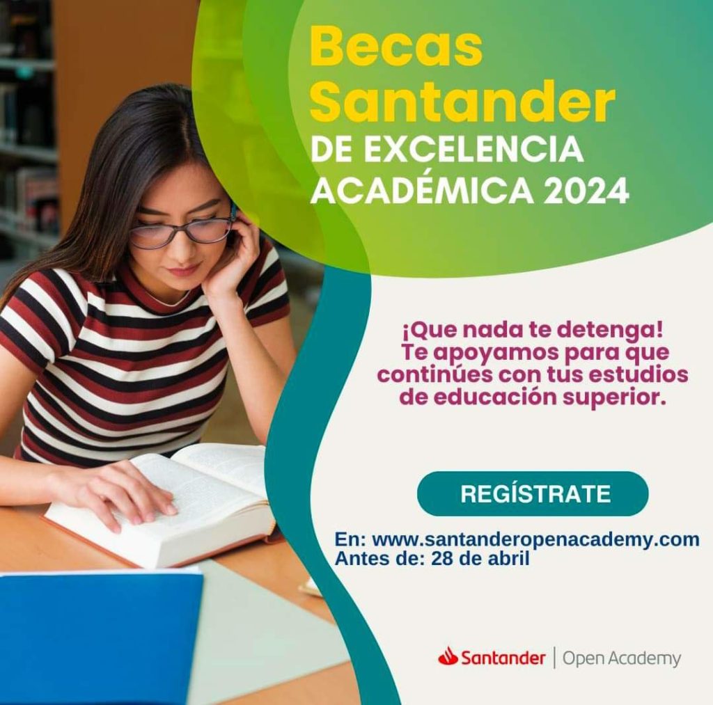 Beca Santander de Excelencia Académica 2024 Facultad de Psicología