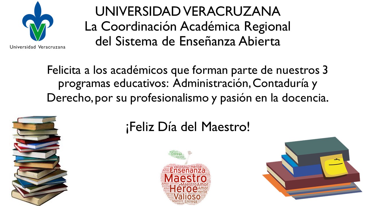 Felicitación Día del Maestro – Sistema de Enseñanza Abierta