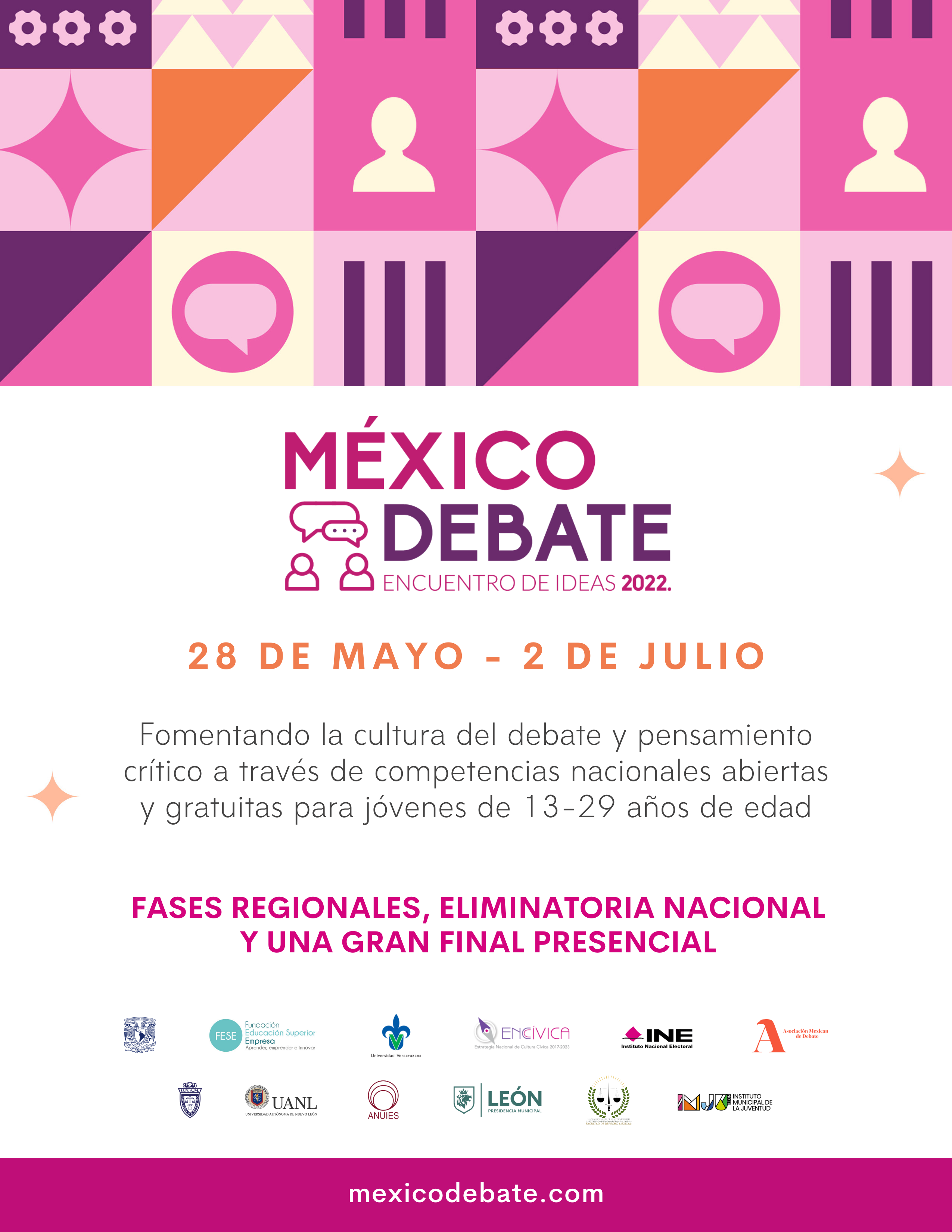México Debate Encuentro de Ideas 2022. Sistema de Enseñanza Abierta